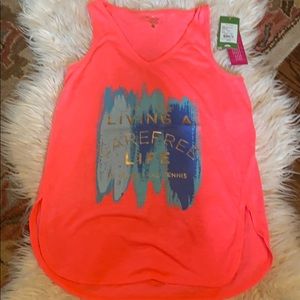 LillyPulitzer Brooke Carefree brushstroke tank